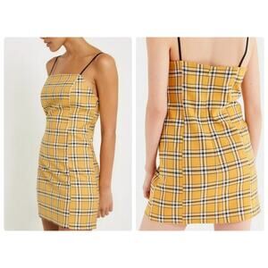 Urban Outfitters Plaid Mini Dress